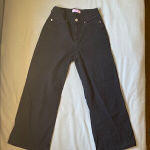 Black Wide-Leg Pants